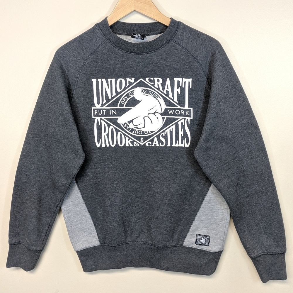 Vintage Crooks & Castles Union Craft Fleece